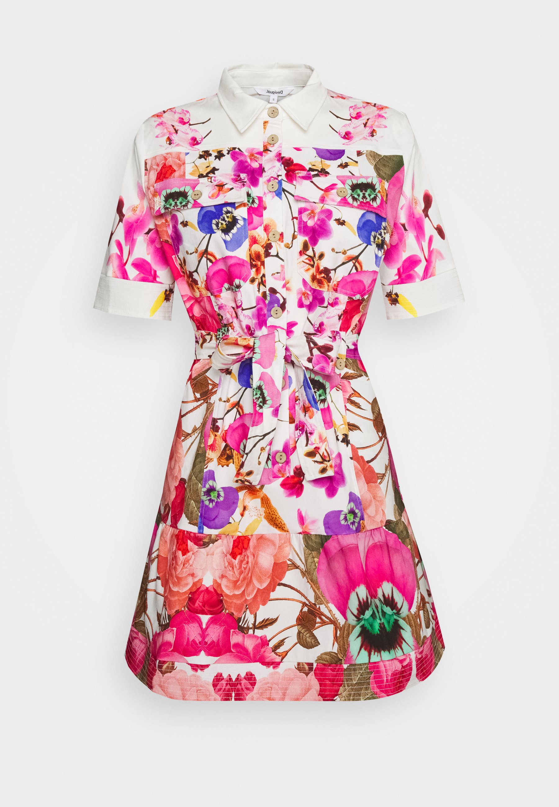 Desigual DESIGNED BY M. CHRISTIAN LACROIX - Vestido camisero -  multi-coloured/multicolor - Zalando.es