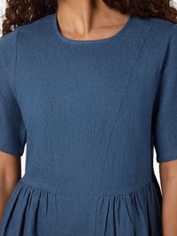 Noisy May Džinsinė suknelė - medium blue denim