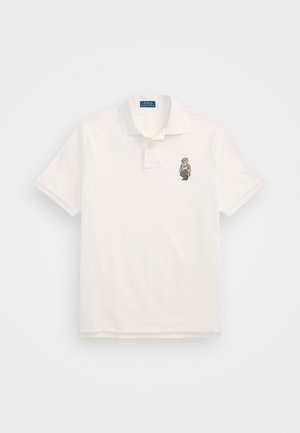 Polo Ralph Lauren CUSTOM SLIM FIT POLO BEAR POLO SHIRT - Poloskjorter - white