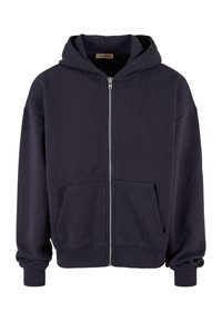 HOODIE - Užtrauktuku užsegamas treningas - navy