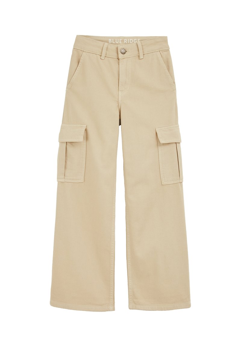 WE Fashion Cargobroek beige