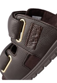 Woden LISA  - Platt slip-in - chocolate