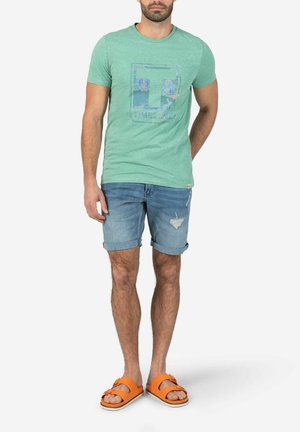 Jeans Shorts - blau