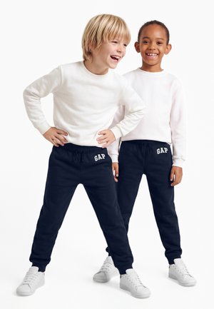 GAP, KIDS RELAXED GAP LOGO JOGGERS - Παντελόνι φόρμας - tapestry navy