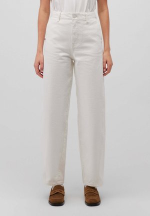 SAKURA - Jeans baggy - weiss