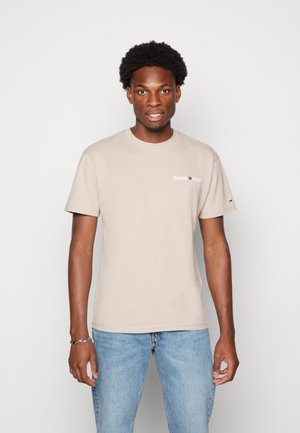LINEAR CHEST TEE - T-shirt - bas - brandons stone