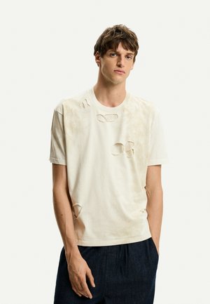 T-shirt imprimé - beige