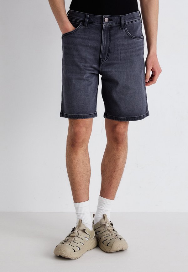FRONTIER - Denim shorts - dusk