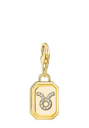 STERNZEICHEN STIER - Anhänger - gelbgold-coloured/weiß