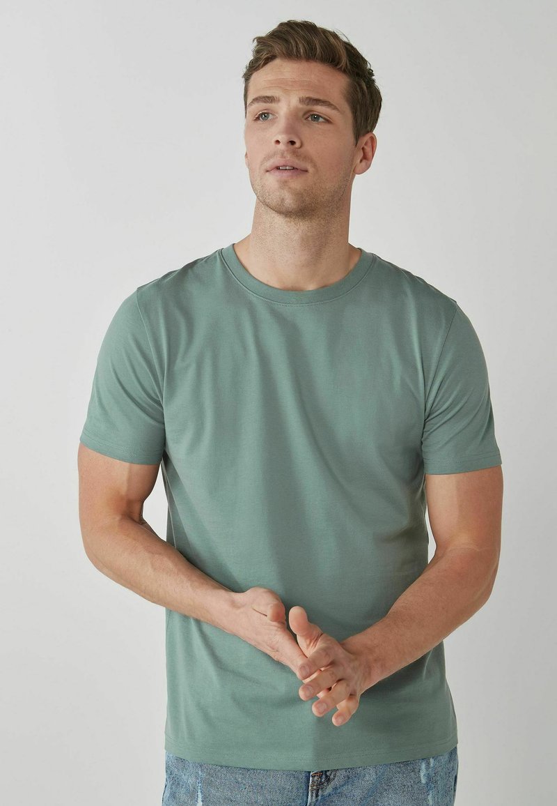 Next Jednoduché tričko - sage green
