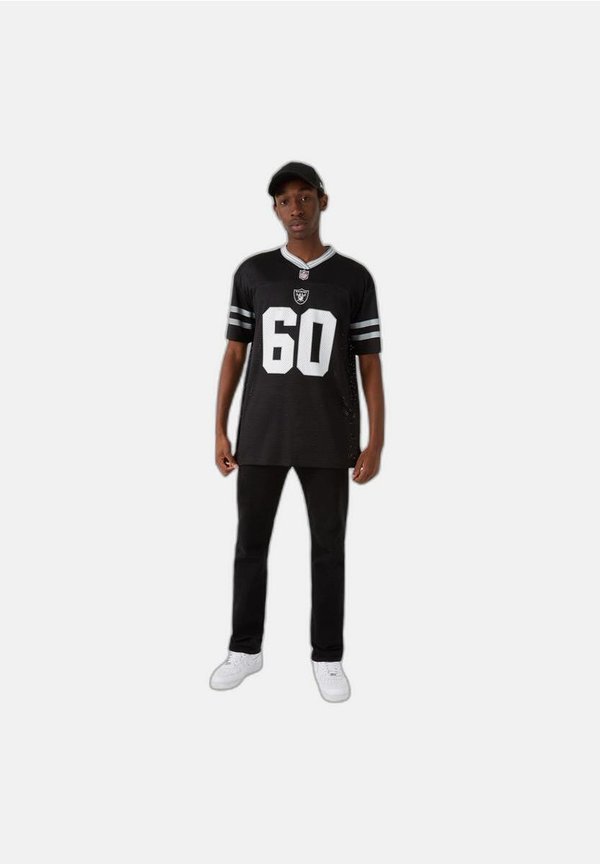 NFL LAS VEGAS RAIDERS TEE - Basic T-shirt - blkwhi3