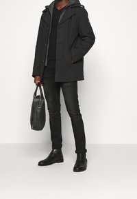 INDICODE JEANS Korte frakker - anthracite