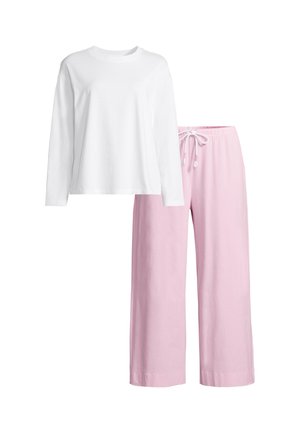 mey, MEY SET - Nattøj sæt - rosa weiß