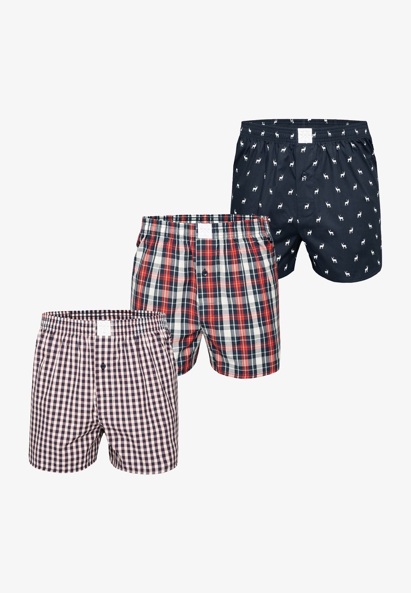 MG-1 3-PACK CLASSICS - Boxershorts - light red