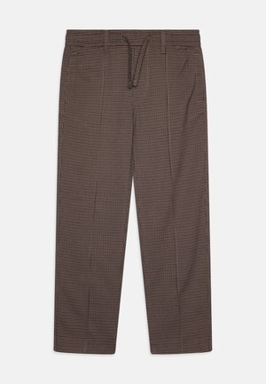 PINTUCK LOOSE PARTY PANT - Pantaloni - tan