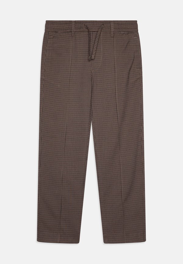 PINTUCK LOOSE PARTY PANT - Trousers - tan