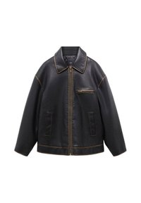 NAPOLI - Faux leather jacket - braun