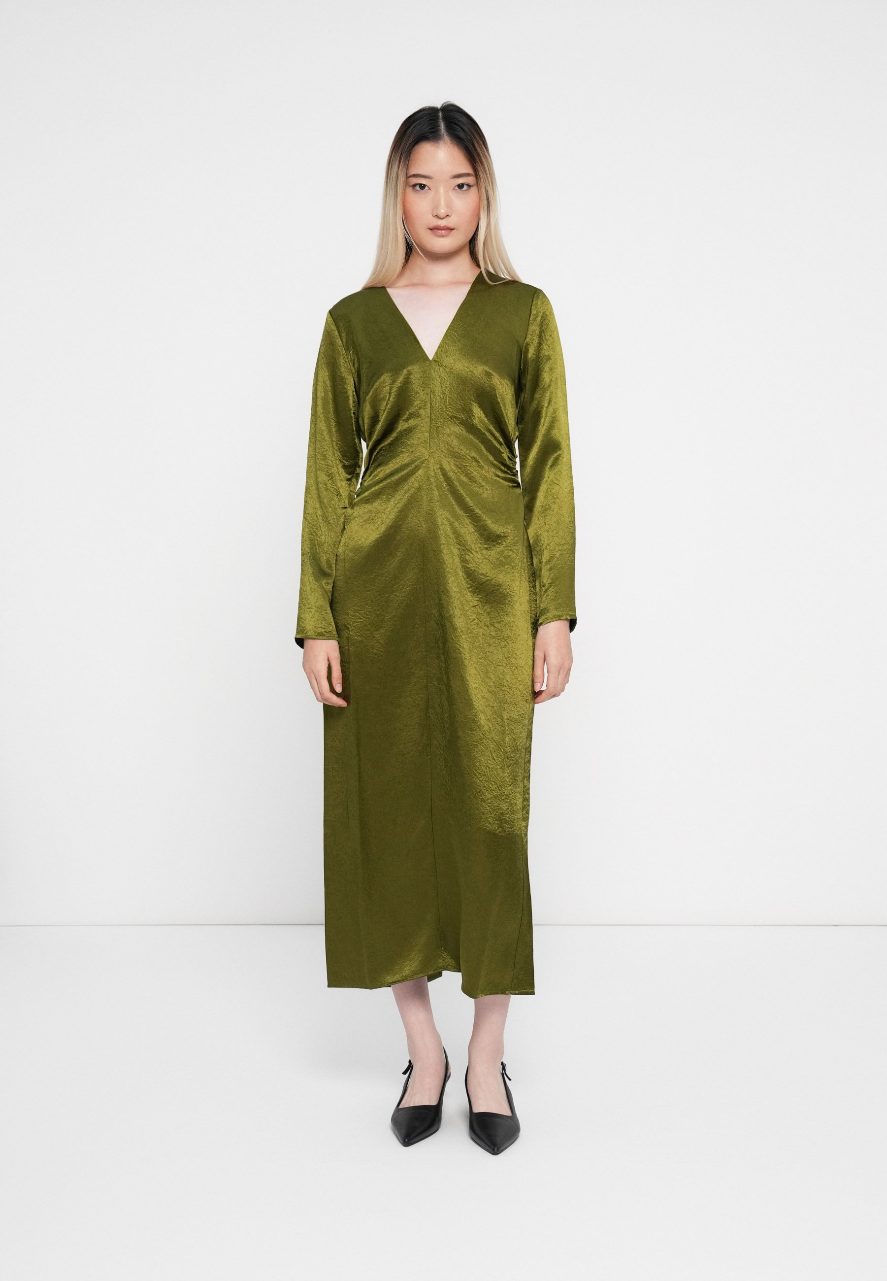 Selected SLFSELENE DRESS - Occasion wear - avocado/green - Zalando.co.uk Selected SLFSELENE DRESS - Occasion wear - avocado/green - Zalando.co.uk