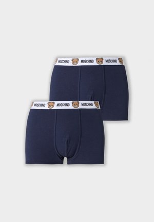 Moschino Underwear, CARRY OVER NEW BEAR PARIGAMBA 2 PACK - Μποξεράκια - blu