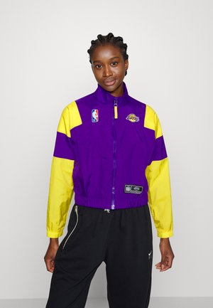 NBA LOS ANGELES LAKERS LIGHTWEIGTH COURSTSIDE JACKET - Trainingsvest - field purple/amarillo