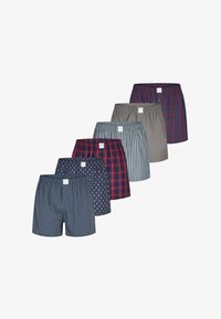 Non sélectionné, grey dark red royal blue