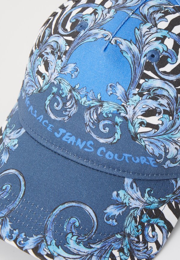 BAROCCO ZEBRA PRINT UNISEX - Cap - blu4