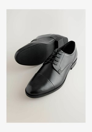 Next, REGULAR FIT - DERBY TOE CAP - Business sko - black