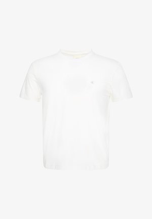 Calvin Klein, SLIM MONOGRAM TEE LIQUID TOUCH - Lihtne T-särk - bright white
