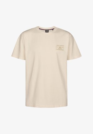 Petrol Industries, MEN T-SHIRT SS - T-Shirt print - seashell