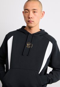 Nike Sportswear AIR - Sweatshirt - black/white/metallic gold