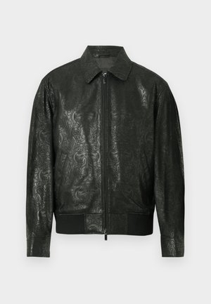 BOSS YUZE - Giacca di pelle - black
