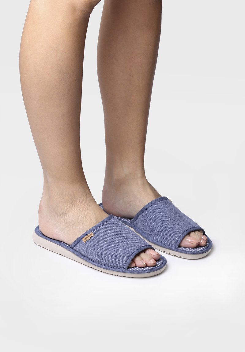 Toni Pons Baseina iešļūcenes - blue denim