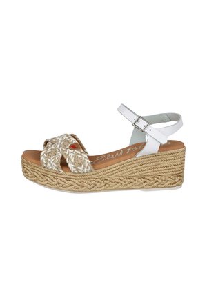 Oh! My Sandals Alpargatas - white
