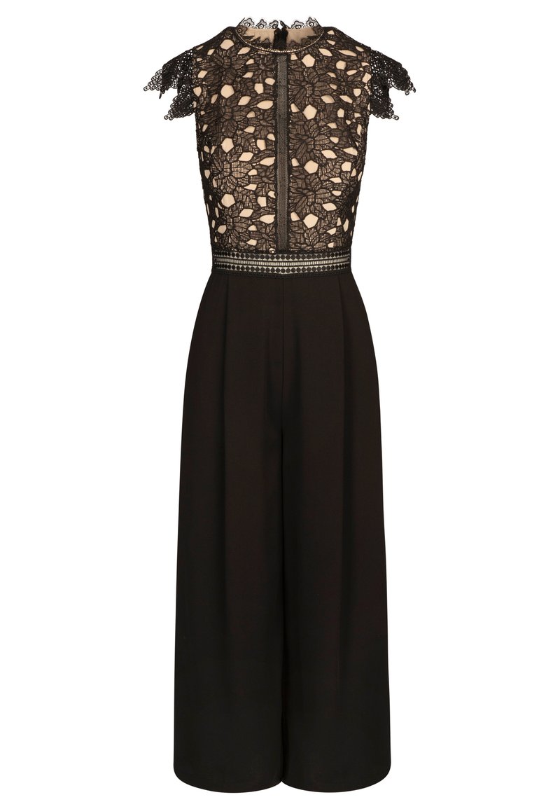 Damen Kleider | Apart Jumpsuit schwarz nude/schwarz - ZV72624 Damen Kleider | Apart Jumpsuit schwarz nude/schwarz - ZV72624