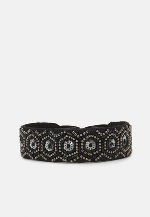 Belt - black/silver