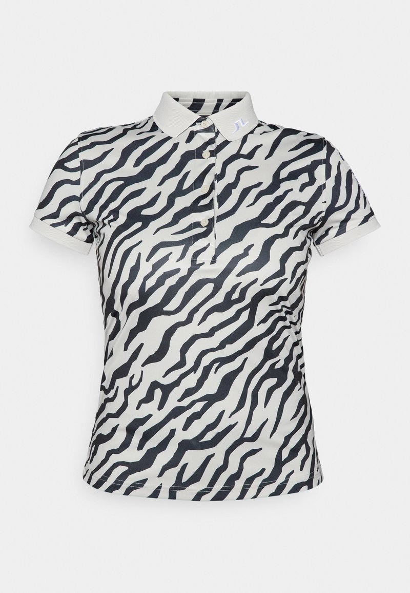 Sports TOUR TECH PRINT Polo shirt moonbeam/beige