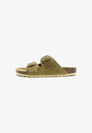 Merisell HEBILLAS VEINTE TREND - Sandalias planas - verde