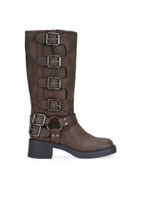 BIKER - Cowboy/Biker boots - marron
