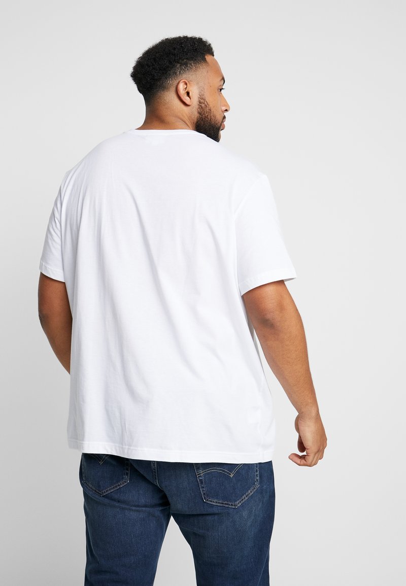 Herren T-Shirts basic | Lacoste T-Shirt basic blanc/weiß - HY80281 Herren T-Shirts basic | Lacoste T-Shirt basic blanc/weiß - HY80281