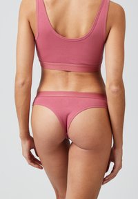 SNOCKS 3 PACK - Slip - mix mauve weinrot schwarz