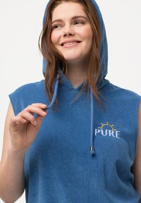 Ulla Popken Top - blue-mottled