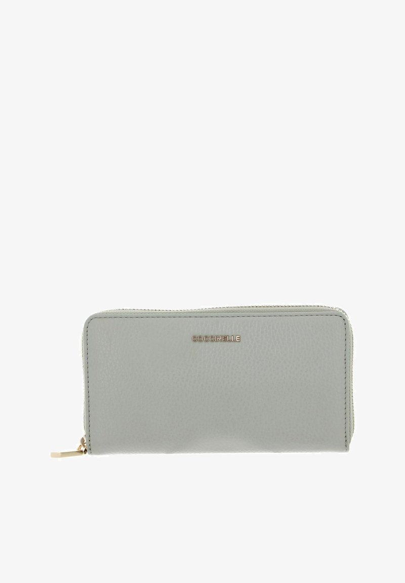 Coccinelle SOFT ZIP AROUND - Portafoglio - celadon green