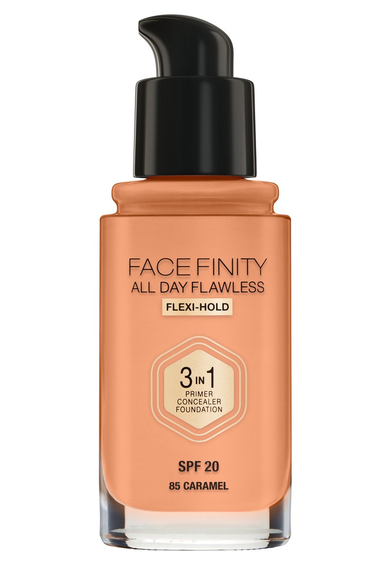Max Factor ALL DAY FLAWLESS 3 IN 1 FOUNDATION - Foundation - 85 caramel