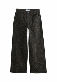 Niewybrane, chocolate brown true leopard print
