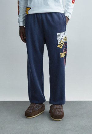 CORE LOGO WASHED REGULAR  - Tepláky - dark blue