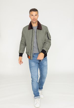Bombers CURTISS - Giacca da mezza stagione - kaki