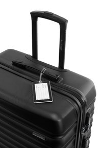 WITTCHEN LARGE SUITCASE WITH LUGGAGE TAG FROM ABS - Valise à roulettes - black