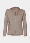 FUJITRAIL ELITE WATERPROOF JACKET - Giacca da running - taupe grey