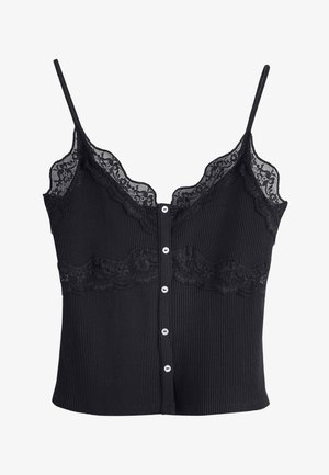 Next, LACE TRIM - Top - black