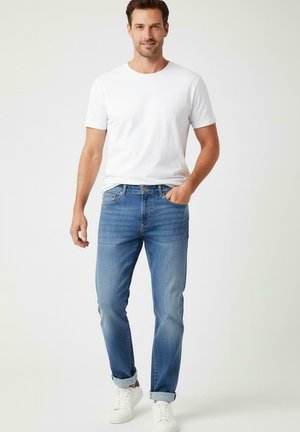 LUGANO SOFT  USED - Straight leg jeans - stone used